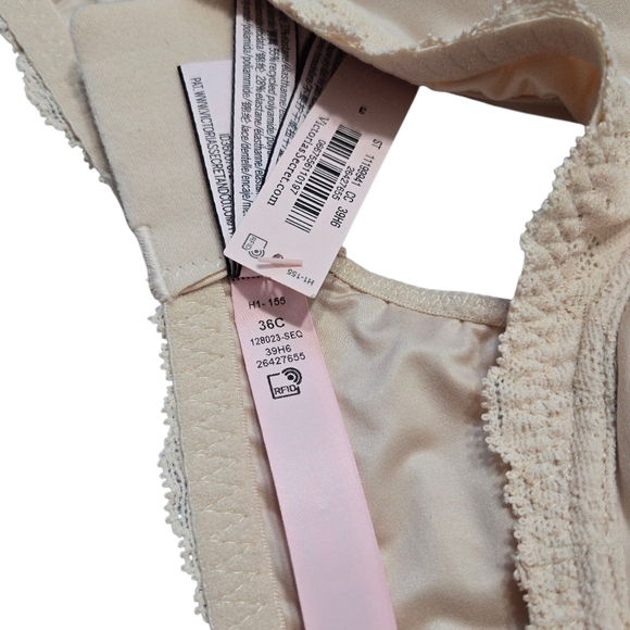 Victoria's Secret Body by Victoria 36C Lined No Wire Bra Beige - Picture 5 of 5